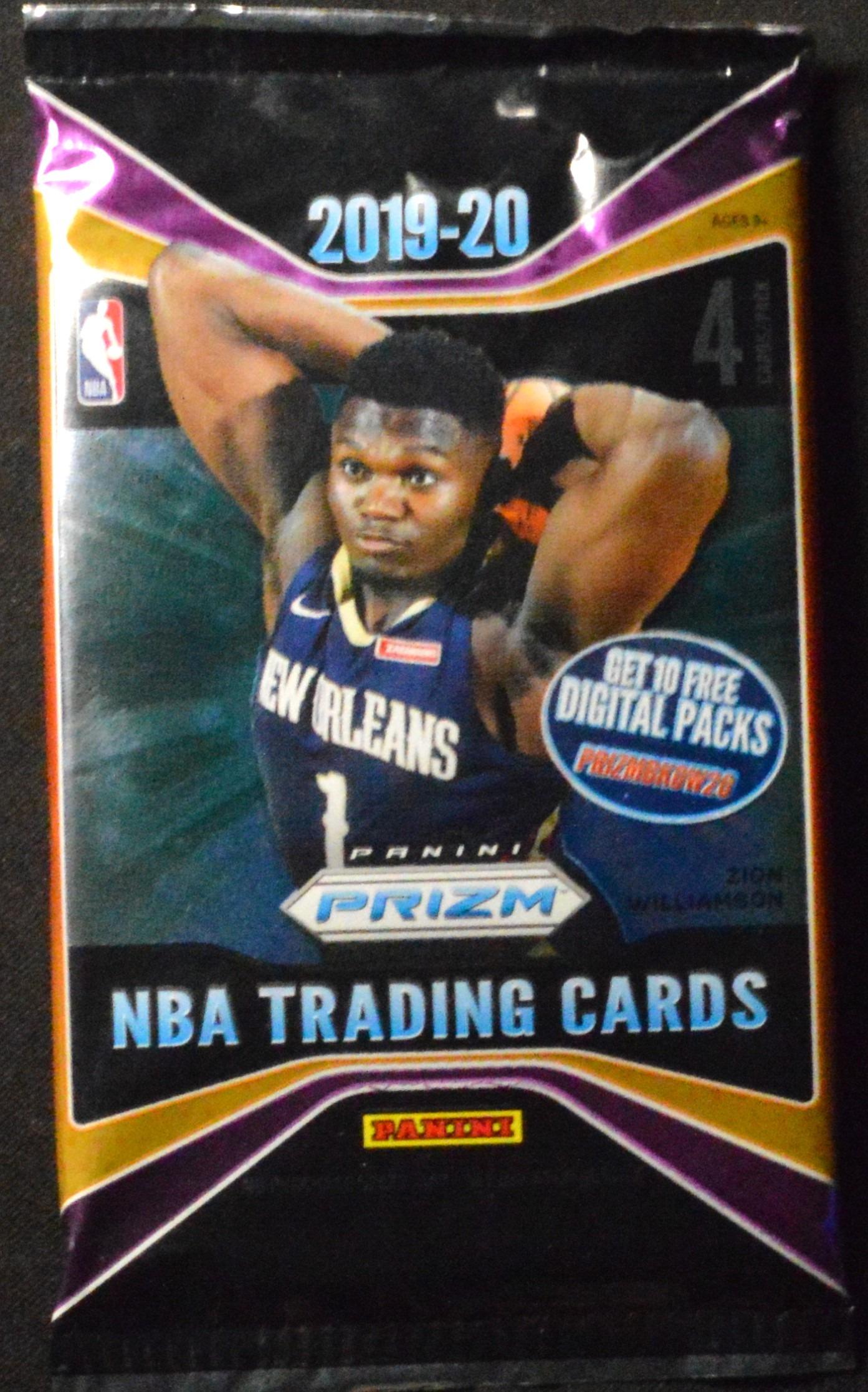 Prizm Basketball Pack popular ZION JA RC