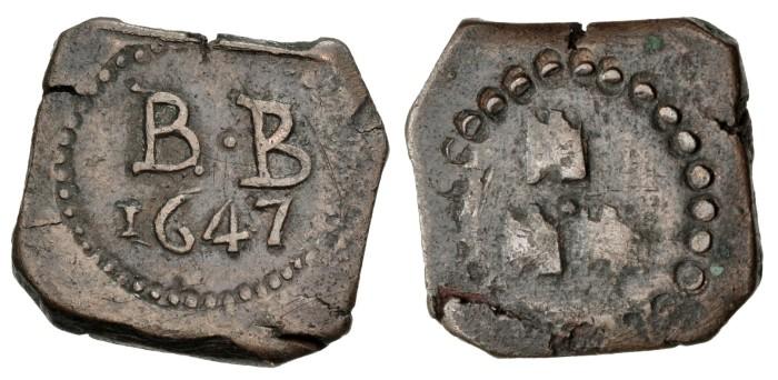 O’Brien Rare Coin Review: Charles I, Cities of Refuge – Bandon Bridge, Octagonal Farthing