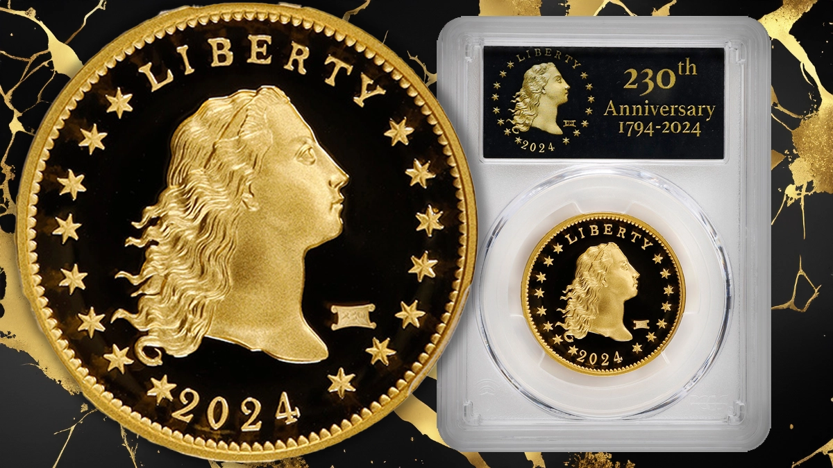 Privy Mark 230th Anniversary Flowing Hair Gold Coins Realize $8.23 Million