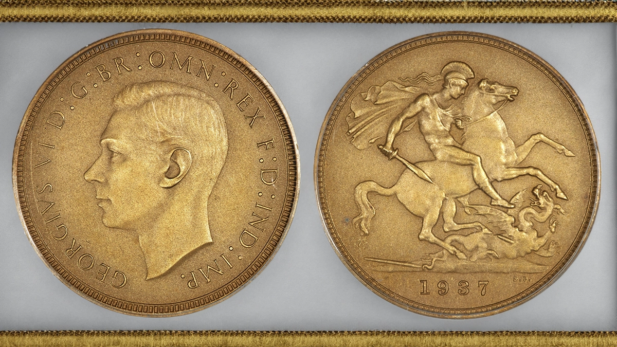 Exceptional Rarity: The Story Behind the 1937 Matte Proof Sovereigns