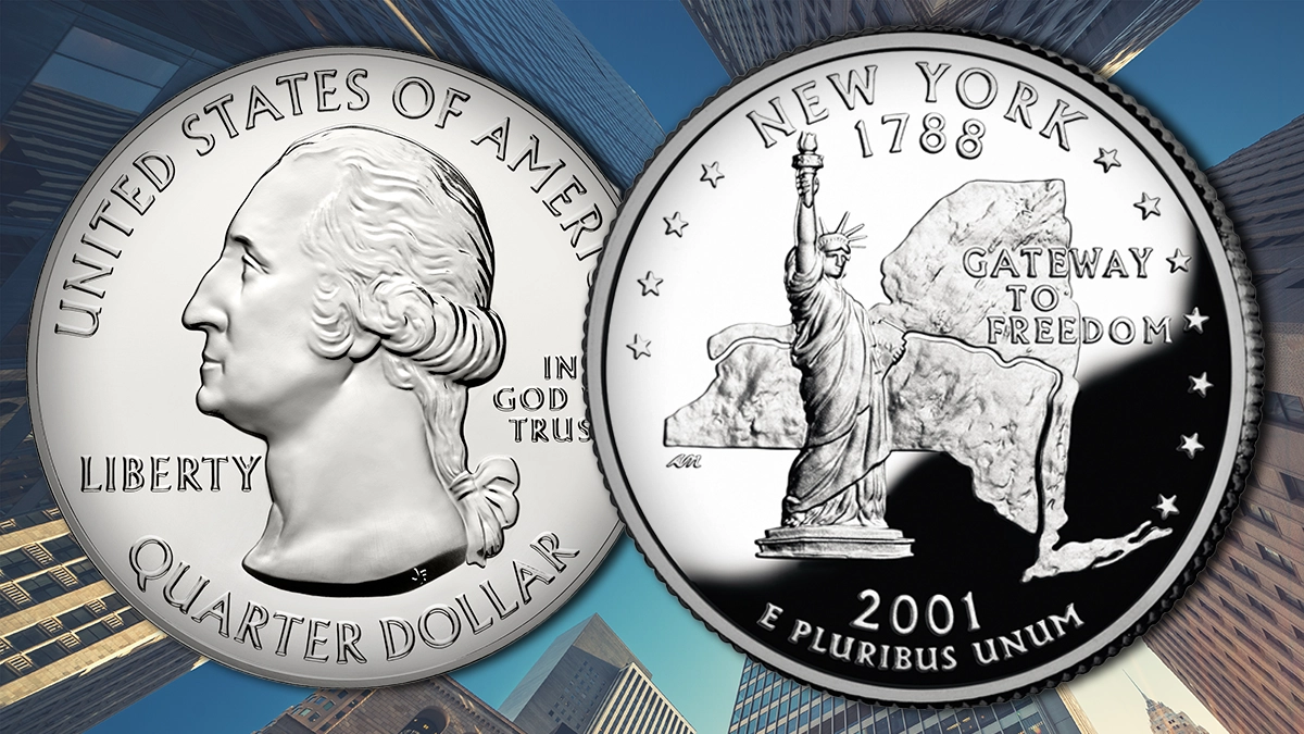2001-S New York State Quarter Clad Proof : A Collector’s Guide