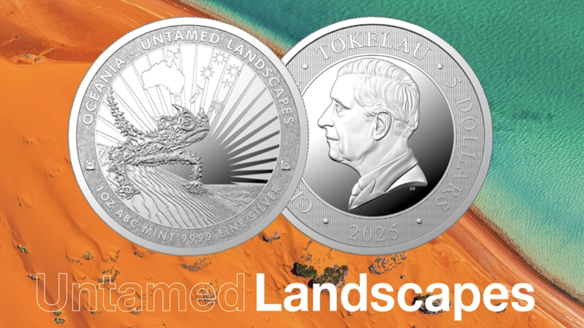 ABC Mint Releases Next Coins in 5-Coin Untamed Landscapes Bullion Collection