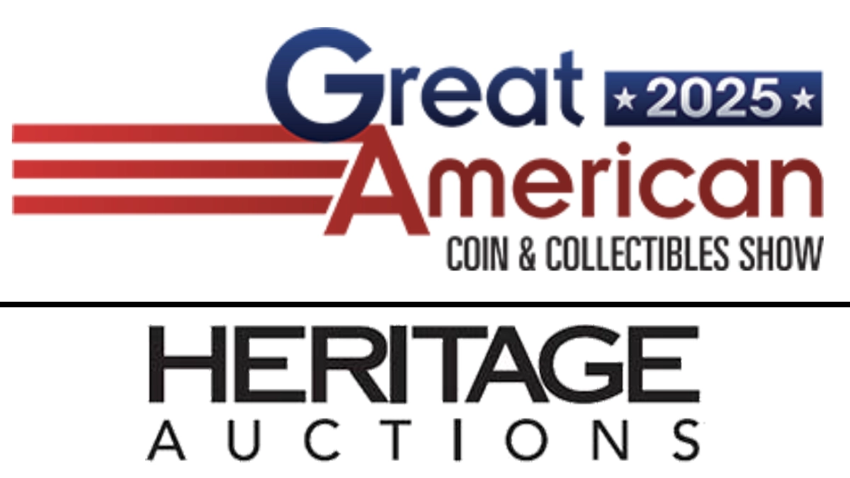 Heritage Named Official Auctioneer Of Great American Coin, Collectibles Shows