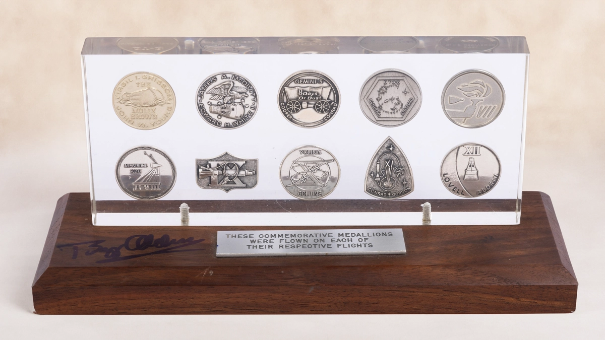 Rare Medallions in NASA Engineer’s Historic Space Artifacts Auction