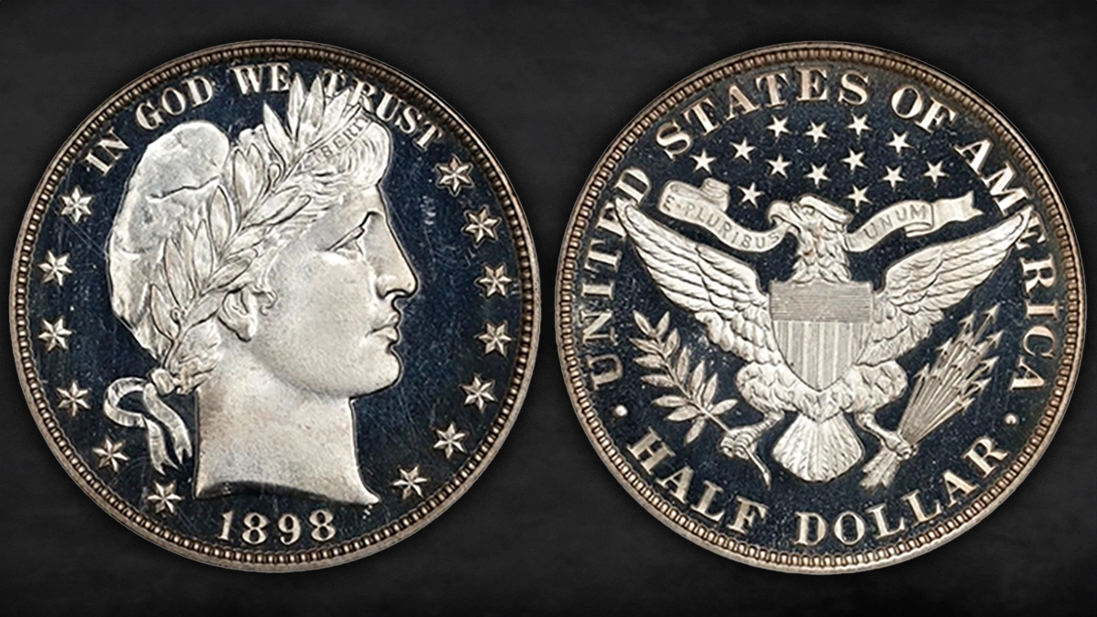 1898 Barber Half Dollar Proof : A Collector’s Guide