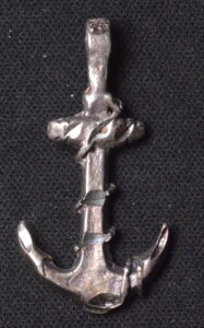 Ship Wrecked! .925 Sterling Silver Boat Anchor Small!