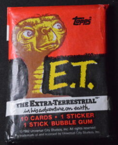 ET Original Trading Card Pack Topps!