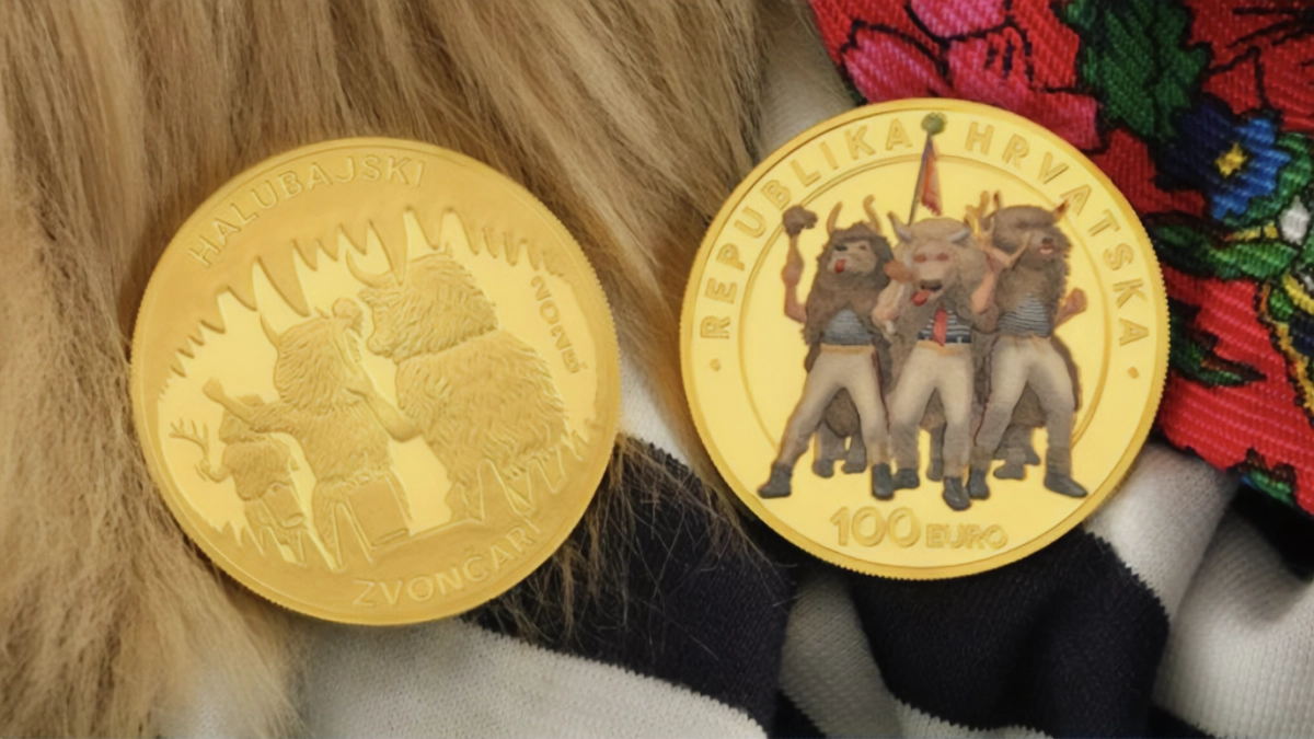 Croatia Issues New Halubje Bell Ringers 1 oz Gold Coin