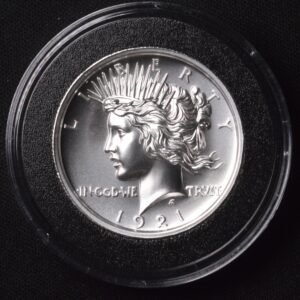 HIGH RELIEF 2024 1921 PEACE DOLLAR .999 FINE SILVER FANTASY STRIKE!