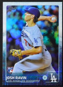 Josh Ravin Reflector LA Dodgers Card Mint Condition!