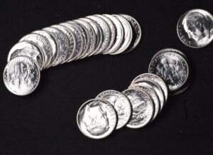 HOT!! 50 BU ROOSEVELT DIMES $5 FACE FRESH MS64 OR BETTER! GREYSHEET BID PRICING!