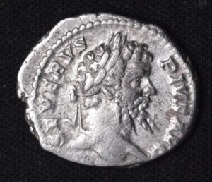 Septimius Severus AR Denarius Rome Silver