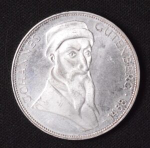 1968 Germany 5 Marks Silver Coin Rare!