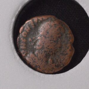 Ancient Roman Bronze Coin Constantine Era #27