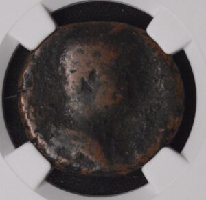 ROMAN EMPIRE. Hadrian, AD 117-138. Æ As, Modius, NGC Certified!