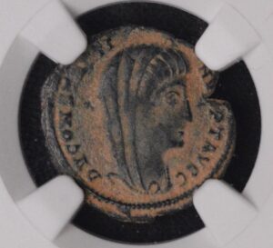 LYCAONIA, Iconium. Antoninus Pius, AD 138-161. Æ18, NGC Certified