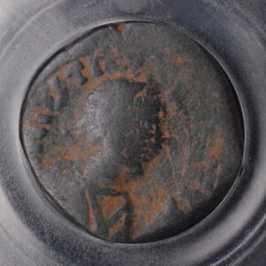 Justinian 1 Byzantine Empire Bronze ICG Graded Genuine!