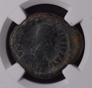 Byzantine Empire Anastasius 491-518 A.D - Bronze Coin NGC Ancients!