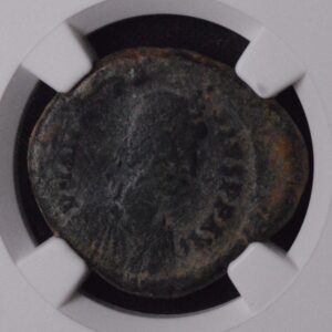 Byzantine Empire Anastasius 491-518 A.D - Bronze Coin NGC Ancients!