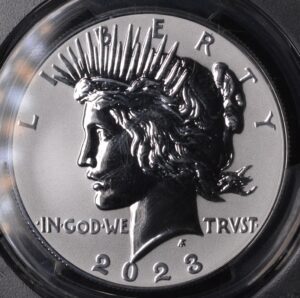 2023-S Peace Dollar Silver Reverse Proof PCGS PR69 First Strike!!