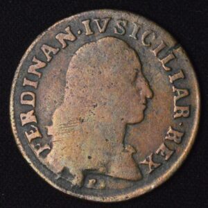 1790 P CC Italian States Naples Kingdom of Italy 1 Grano King Ferdinando IV!!