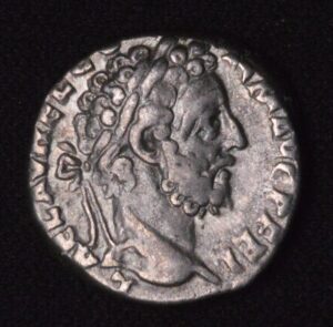 180-192 AD Rome Silver Denarius 192 AD Commodus the Roman Hercules!