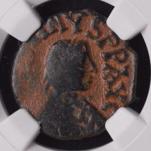 Byzantine Empire Decanummium Gorgeous Coin Great Patina and Grease NGC Certified!!