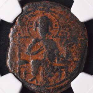 Byzantine Empire Jay's Collection Anonymous Issue Christ Bust Obverse NGC Ancients!!!