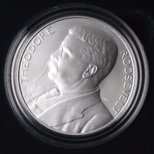 Teddy Roosevelt Silver US Mint Medal