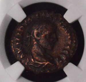 Alexandria Maximian AD 284-310 Potin Tetradrachm NGC Certified!!