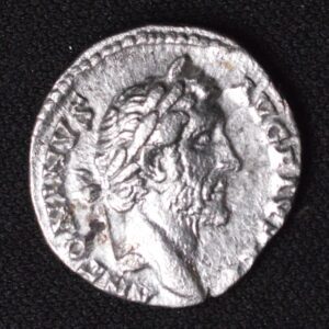 Antoninus Pius as Augstus AR Denarius (148-149) Roman Silver