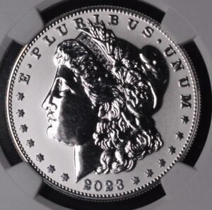 2023 Reverse Proof Morgan Silver Dollar NGC PF69