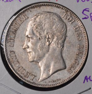 1853 Belgium Silver!