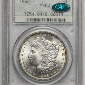 1901-O Morgan Dollar BLAST BRIGHT WHITE PCGS MS64 CAC Doily Holder Gorgeous!!