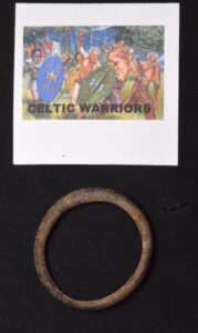 ANCIENT BRONZE CELTIC RING / MONEY, 500 BC+ From Danube Region RARE!