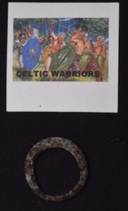 ANCIENT BRONZE CELTIC RING / MONEY, 500 BC+ From Danube Region RARE!