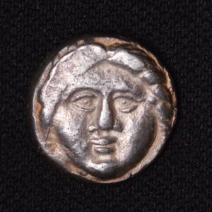 Greek: THRACE. Apollonia Pontica. Ca. mid-late 4th century BC. AR Diobol AU