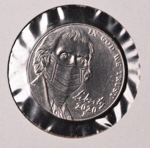 2020 Pandemic Styled Jefferson Nickel Hobo!!