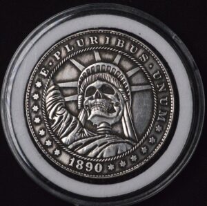 Skulltue of Liberty Hobo Dollar!
