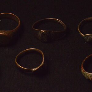 Six ANCIENT Roman Bronze Rings (REAL) Very Good Condition!