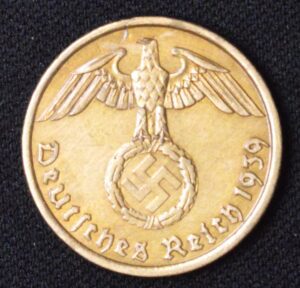 German Pfennig Coin Reich
