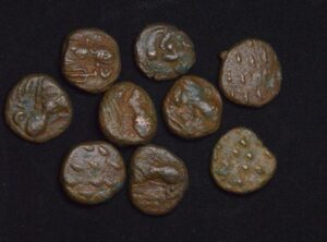 KINGDOM OF ELYMAIS. 1st-2nd Century AD. Bronze Drachm, Lot of 9 (1 Per Order)!