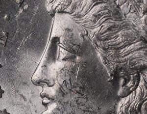 1887-P $1 Morgan Silver Dollar DDO Aligator Eye NGC MS-62 VAM-12