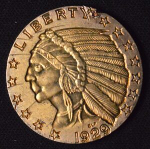 $5 Gold Indian Copy