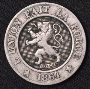 Amazing Belgium 10 Centimes Great Look!