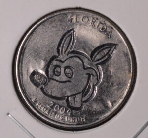 "Old Mickey" Hand Made Carved Hobo Quarter!