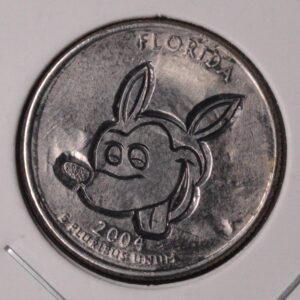 "Old Mickey" Hand Made Carved Hobo Quarter!