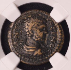 LYDIA, Thyatira. Caracalla. AD 198-217. Æ20, NGC Certified