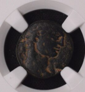 MESOPOTAMIA, Rhesaena. Caracalla, AD 198-217. Æ15, NGC Certified!