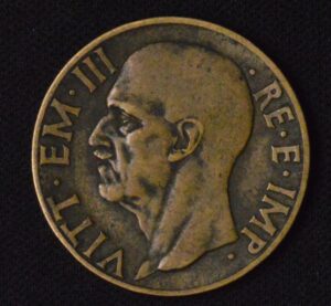 Italian Lire Coin Bronze